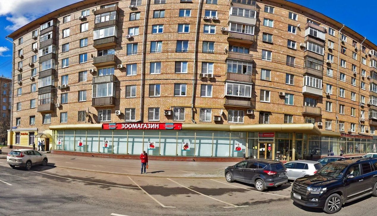 фасад дома, здание по адресу г Москва, ул Пресненский Вал, д 7